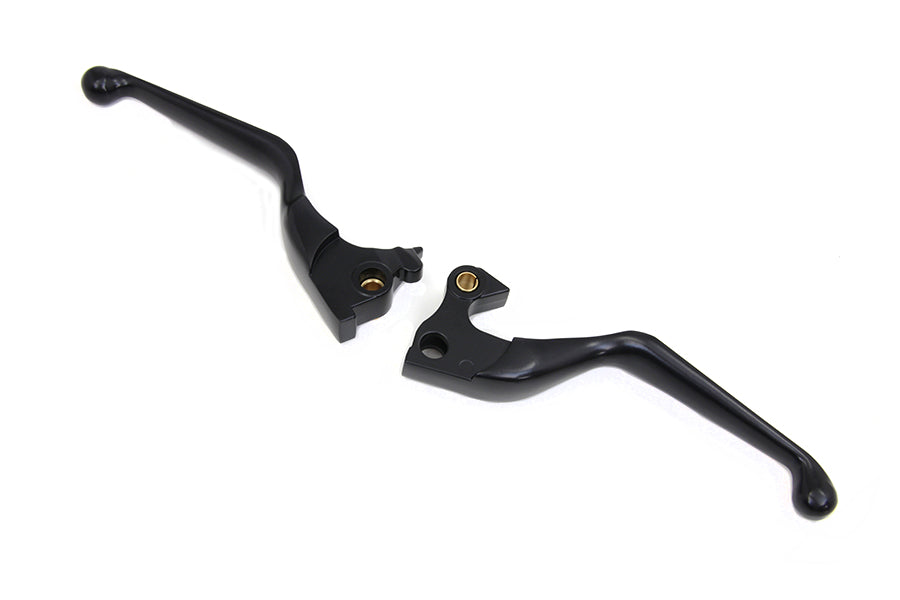 MCM 053543 black hand lever set for handlebar control