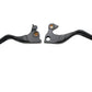 MCM 053546 black slotted hand lever set for handlebar control