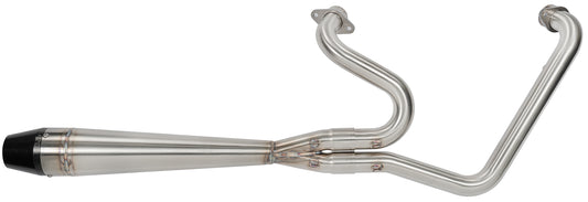 SAWICKI 930-01302 Indian Challenger Mid-Length Brushed Stainless Steel Exhaust