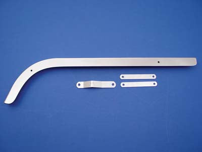 Paughco 514R chrome chain guard for right side motorcycle chassis, SKU 27-0101