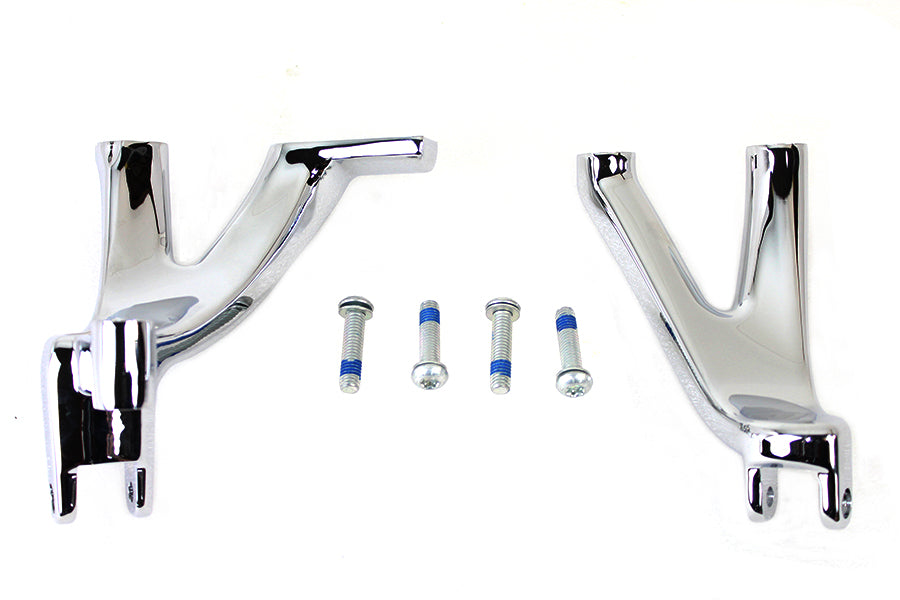 OE Standard Forward Control Mount Kit Chrome 27-0180 chrome finish product image