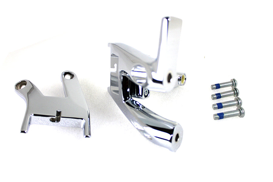 OE M-8 chrome driver footboard mount kit 27-0181 for motorcycle footboard installation