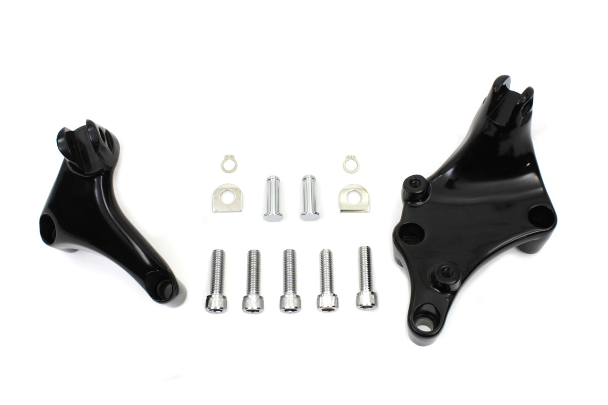 Wyatt Gatling 77583B passenger footpeg mount kit for motorcycle footpeg installation