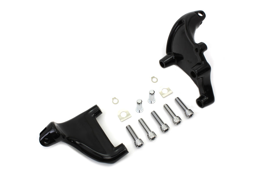 Wyatt Gatling 77583B passenger footpeg mount kit for motorcycle footboards, SKU 27-0271