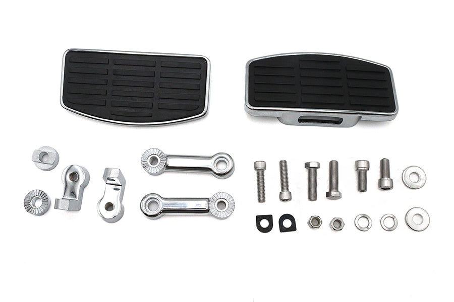 Wyatt Gatling 73032 mini driver adjustable footboard kit with motorcycle footpeg components