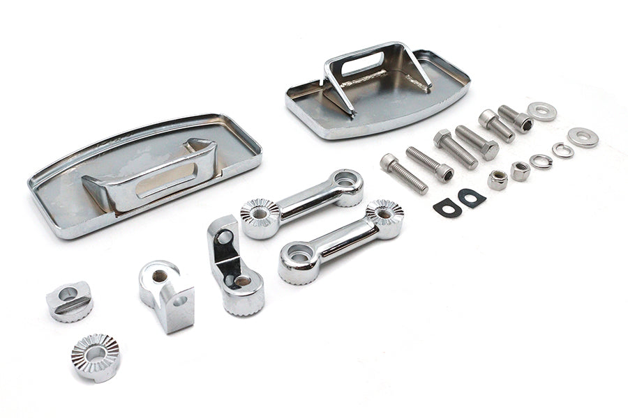 Wyatt Gatling 73032 mini driver adjustable footboard kit for motorcycle footpeg installation