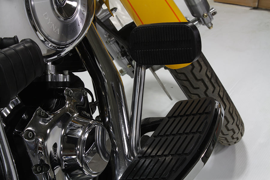 Wyatt Gatling 27-0920 driver footboard kit with black brackets for motorcycle footpeg installation