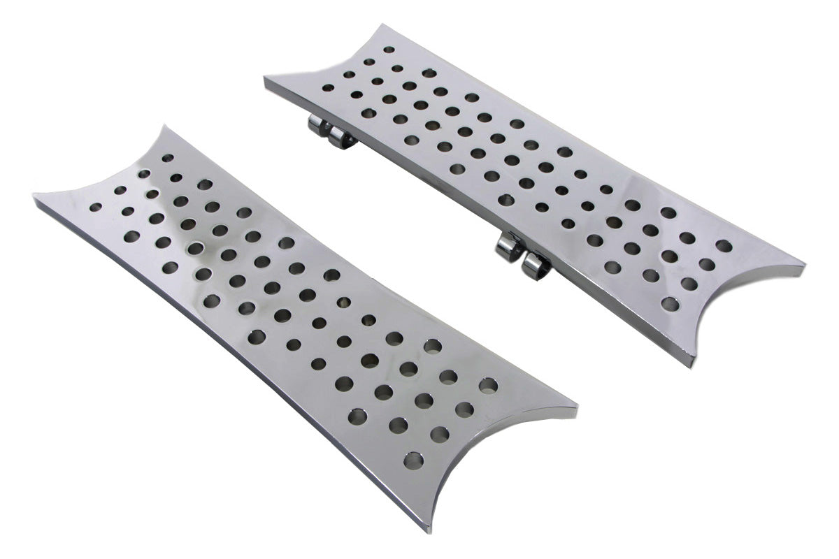 Wyatt Gatling 8846 Driver Chrome Shooter Footboard Set for motorcycle, SKU 27-1236