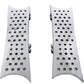 Wyatt Gatling 8846 Driver Chrome Shooter Footboard Set for motorcycle