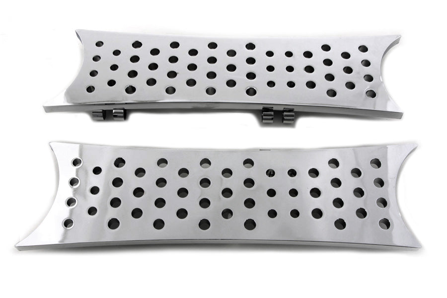 Wyatt Gatling 8846 driver chrome shooter footboard set for motorcycle, SKU 27-1236