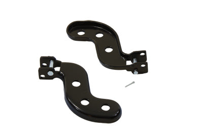Wyatt Gatling 90035B Black Buddy Seat Footpeg Bracket Set