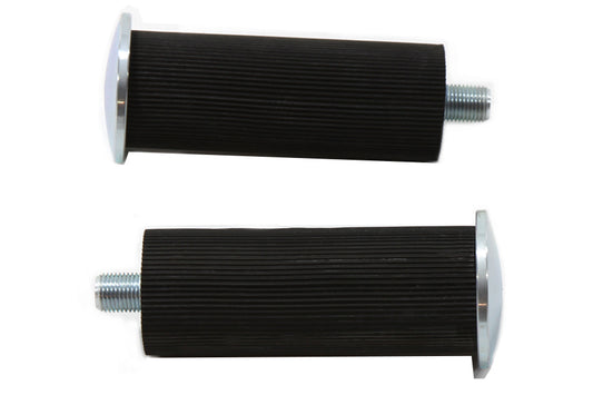 V-Twin 27-1676 Rear Buddy Seat Footpeg Set Zinc