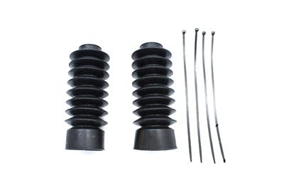 V-Twin WHD03212 41mm Gator Fork Boots for FXST, FXDWG and FXWG
