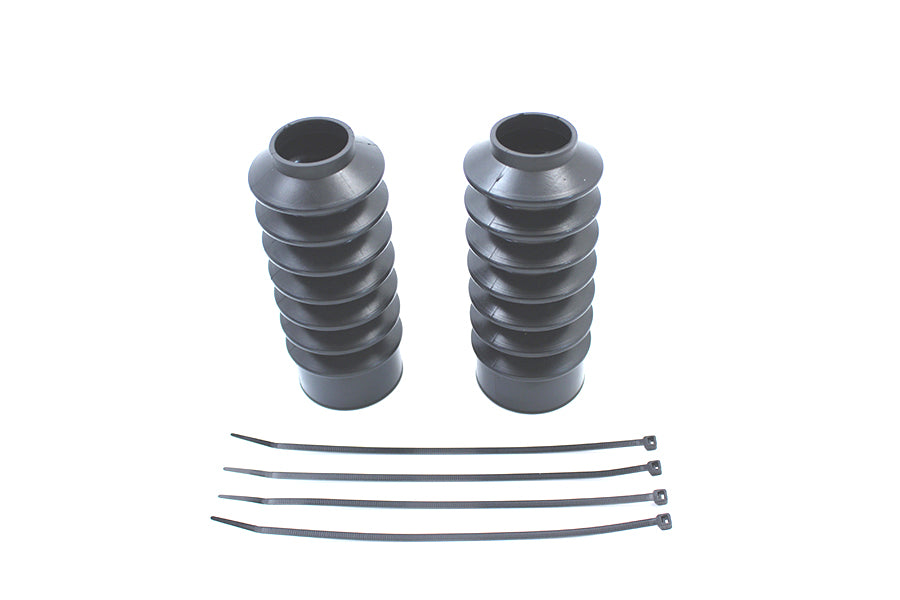 V-Twin 19WHD03213 39mm Gator Fork Boots for FXD