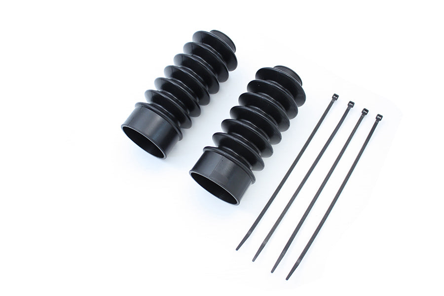 V-Twin 19WHD03213 39mm Gator Fork Boots for FXD