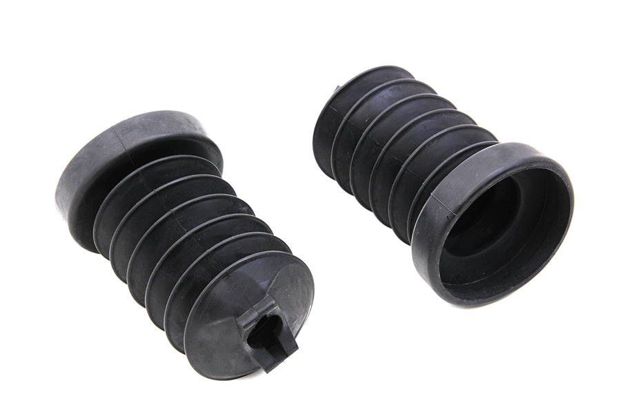 V-Twin 63401 rear shock dust boot set for motorcycle shocks, SKU 28-0535