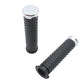 Wyatt Gatling Deluxe Grip Set Chrome 78951 handlebar control grips