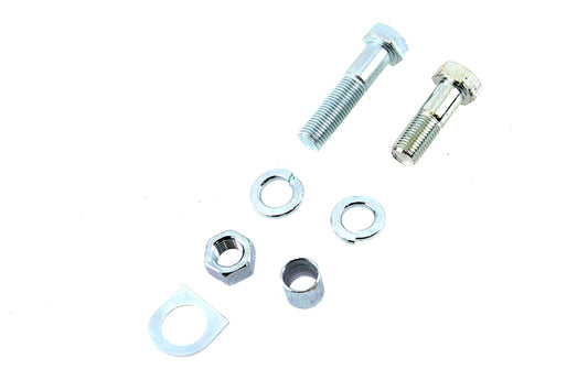 V-Twin 2895-7T Zinc Starter Crank and Kick Starter Pedal Mounting Kit