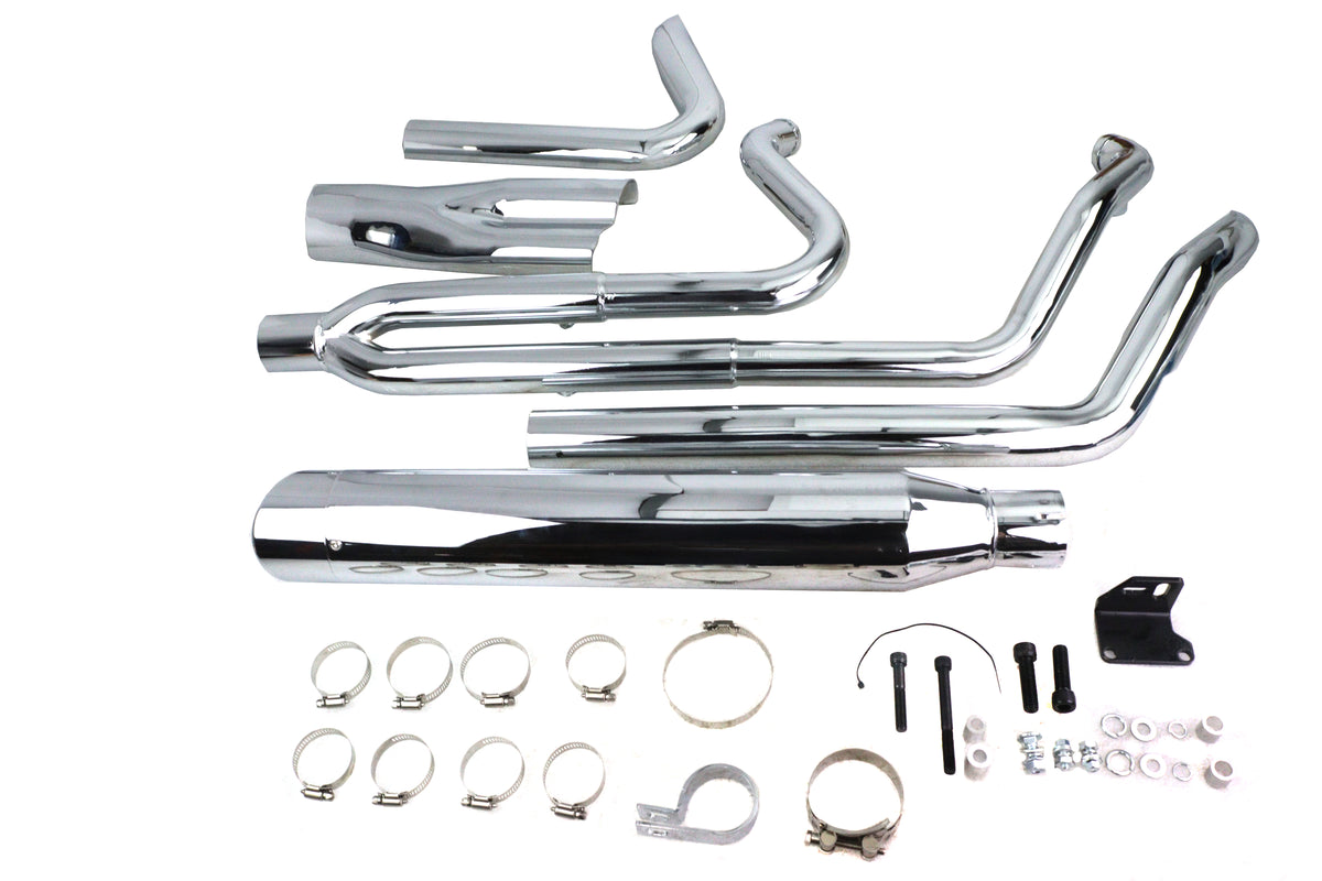 Ultima 60-366 Dominator 2:1 Exhaust Header System Chrome
