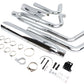 Ultima 60-366 Dominator 2:1 Exhaust Header System Chrome