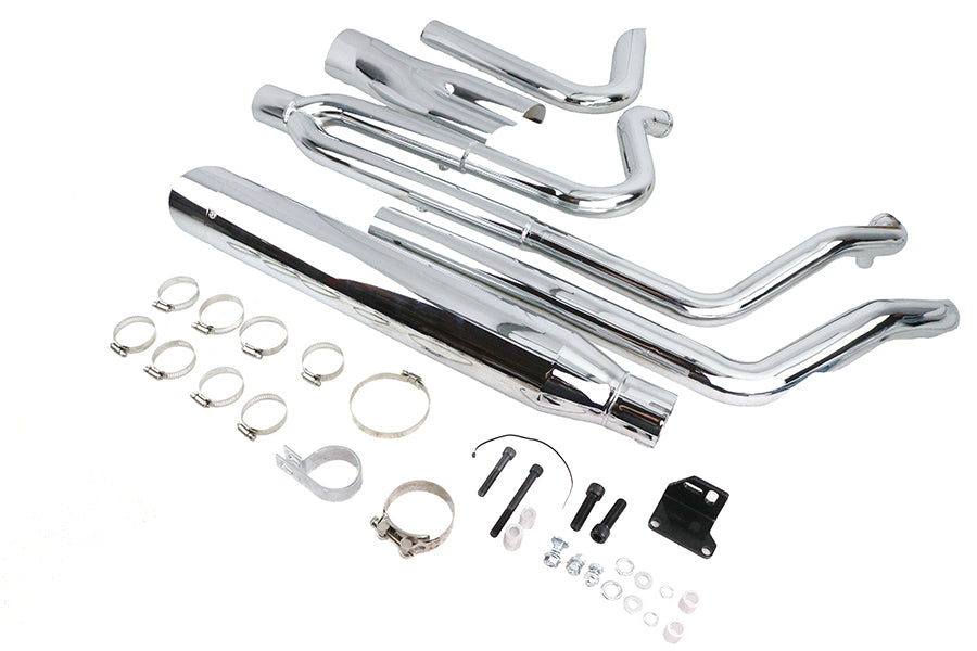 Ultima 60-366 Dominator 2:1 Exhaust Header System Chrome