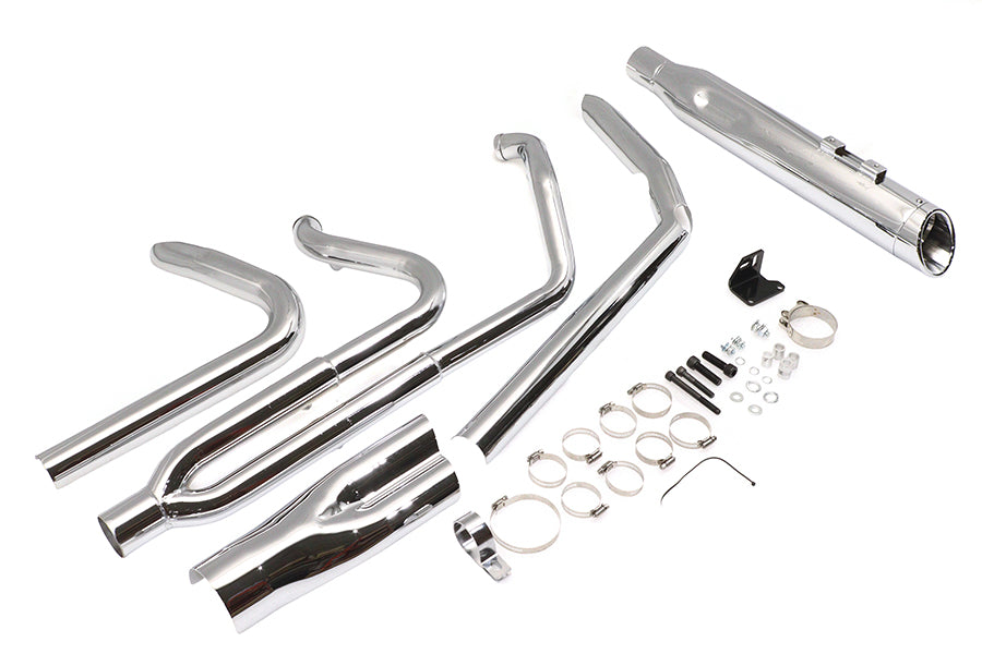 Ultima 60-376 M8 Dominator 2:1 Exhaust Header System Chrome