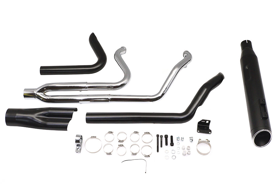 Ultima 60-377 M8 Dominator 2:1 Exhaust Header System, Black