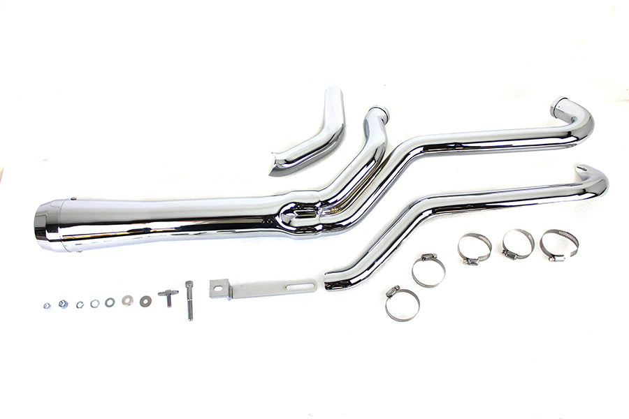 Wyatt Gatling 2:1 Megaphone Header Set 8888 exhaust headers with polished megaphone-style outlets