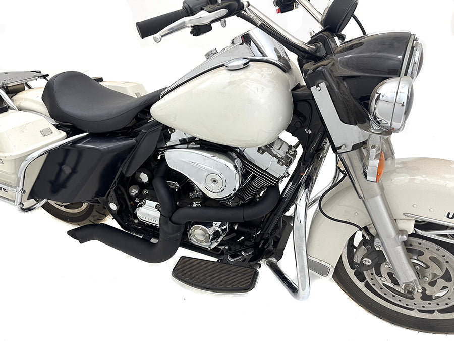 V-Twin 2025 Speedster black 1-3/4-inch 2-into-1 exhaust header set񎟞