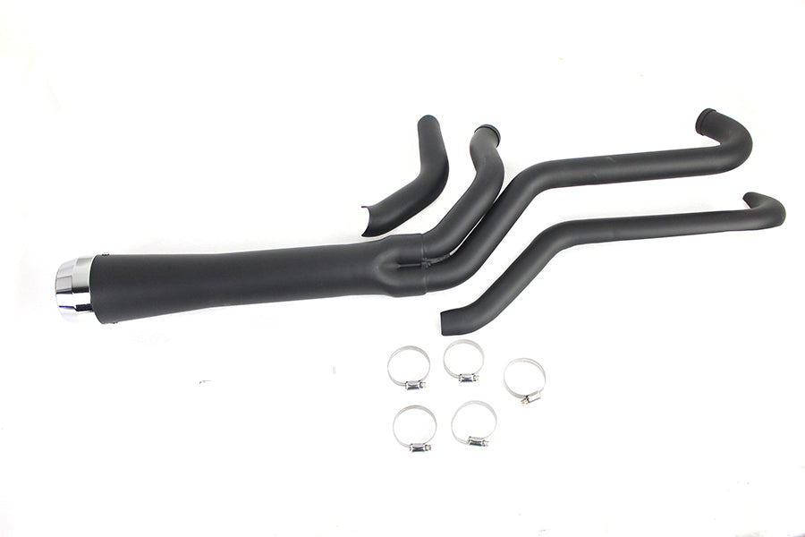 Wyatt Gatling 29-2128 Factory Sample 2:1 megaphone exhaust header set in polished metal tubing