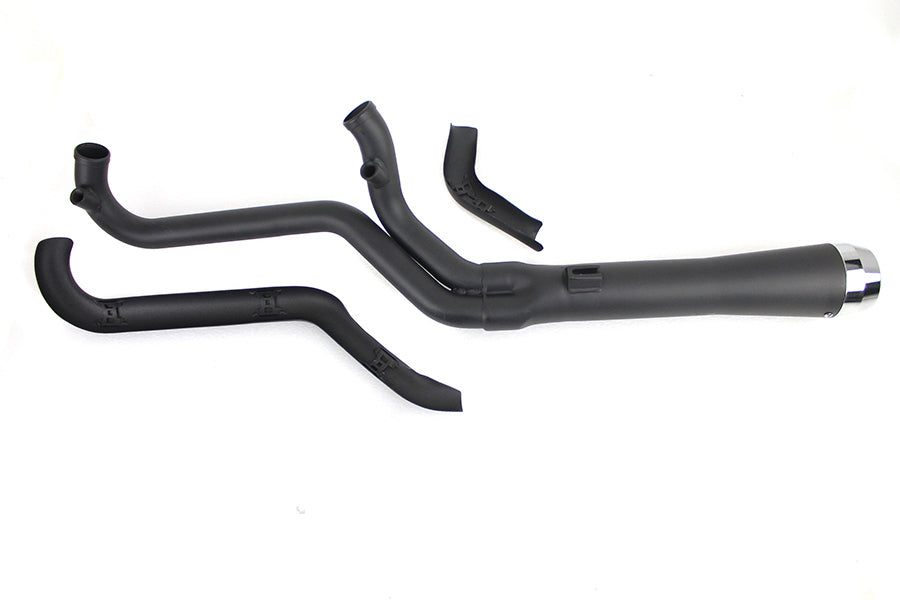 Wyatt Gatling 29-2128 Factory Sample 2:1 megaphone header exhaust set, polished metal tubes, 29-2128c.jpg