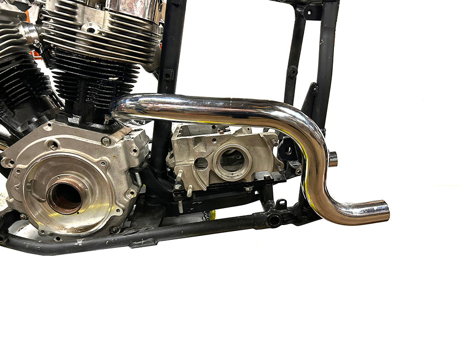 V-Twin 29-2140 Factory Sample dual crossover chrome exhaust system parts