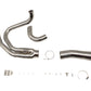Wyatt Gatling 3165 Road Rage chrome exhaust header system for motorcycle engines