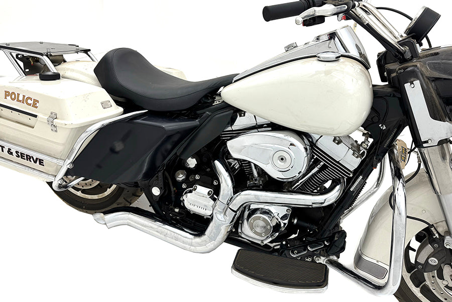 V-Twin Speedster 1-3/4 inch 2-into-1 chrome exhaust header set for motorcycles