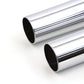 V-Twin K Model drag pipe exhaust set in polished chrome, part 30-0180