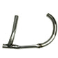 V-Twin 45-inch raw exhaust header set for Harley-Davidson WL side valve motorcycle