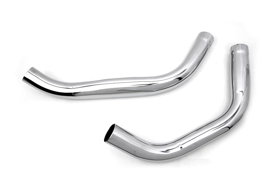 V-Twin 30-0193 replica chrome exhaust header set for motorcycle exhaust system