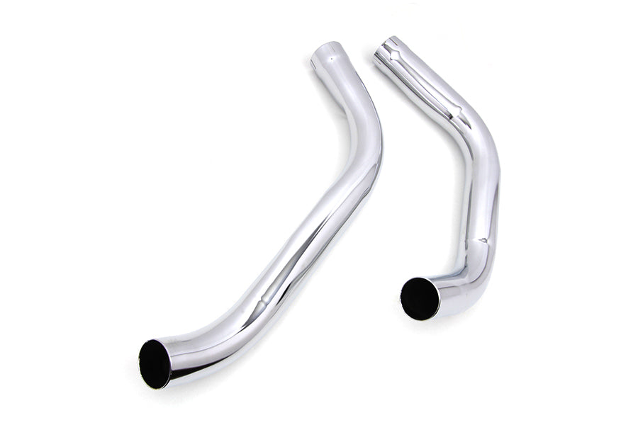 V-Twin 30-0193 replica exhaust header set in polished chrome finish