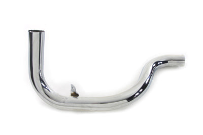 V-Twin 30-0226 crossover exhaust pipe with curved metal tubing, shown on a white background