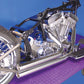 Wyatt Gatling Maxx Shot Exhaust Drag Pipe Set 30-0318 for Harley-Davidson FXST