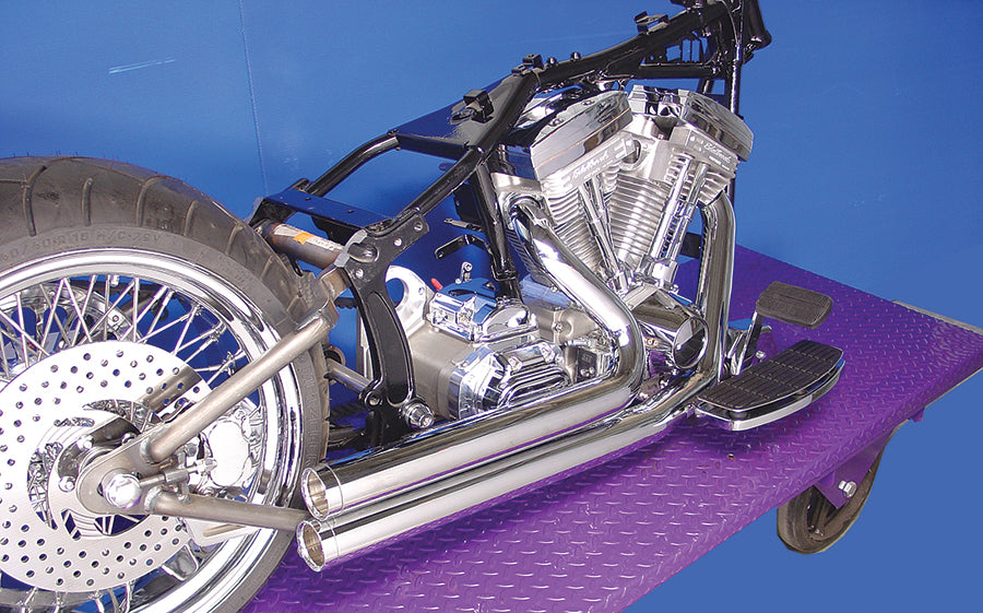 Wyatt Gatling Maxx Shot Exhaust Drag Pipe Set 30-0318 for Harley-Davidson FXST