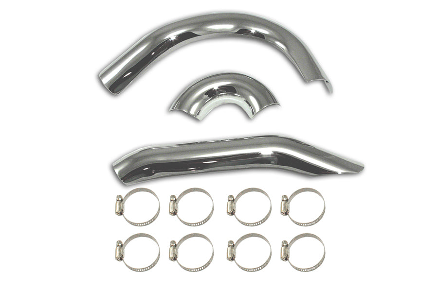 Paughco 30-0328 Dual Exhaust Pipe Heat Shield Set