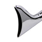 Wyatt Gatling 64-380 straight 36-inch fishtail exhaust extension set in chrome finish