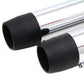 Wyatt Gatling 30-0455 2-1/4-Inch Diameter Chrome Straight Muffler Set