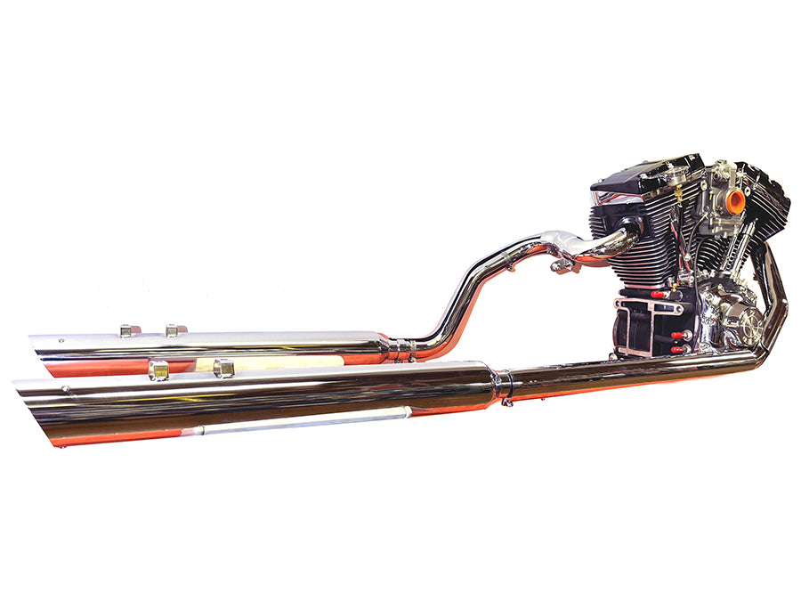 V-Twin Touring Crossover Exhaust Header System 30-0609 in chrome finish