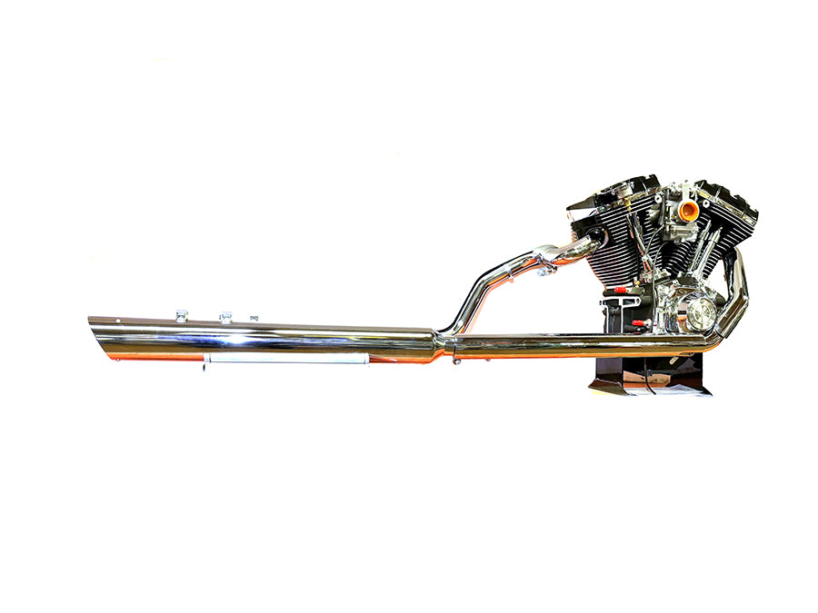 V-Twin Touring Crossover Exhaust Header System in chrome, model 30-0609