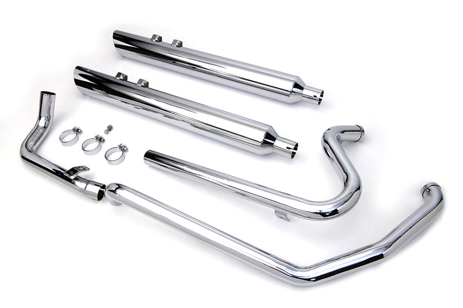 V-Twin Touring Crossover Exhaust Header System chrome for 2009 Harley-Davidson FLT, 30-0621b.jpg