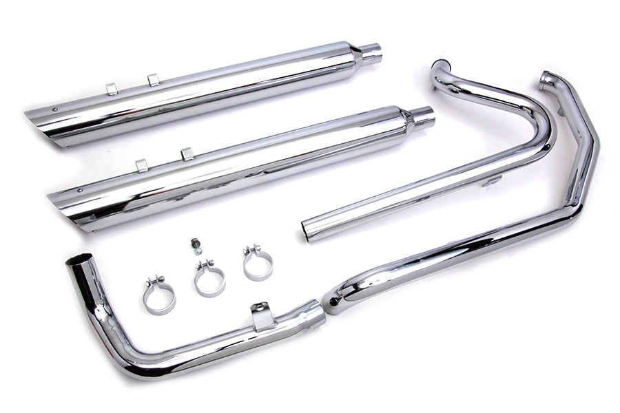 V-Twin Touring Crossover Exhaust Header System chrome for 2009 Harley-Davidson FLT