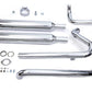 V-Twin Touring Crossover Exhaust Header System in chrome finish, model 30-0631