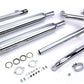 V-Twin Touring Crossover Exhaust Header System in chrome, model 30-0631